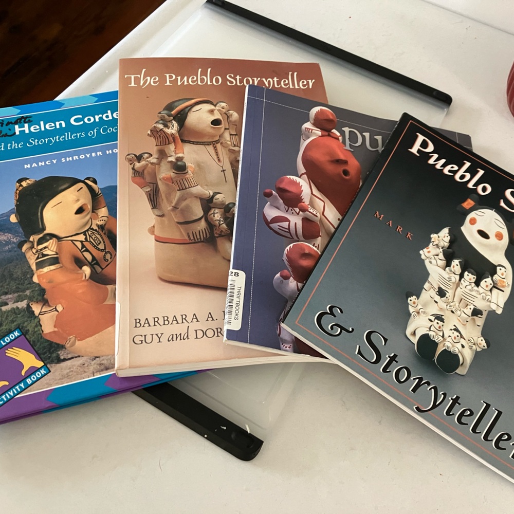 Lot of Four Pueblo Storyteller Books
